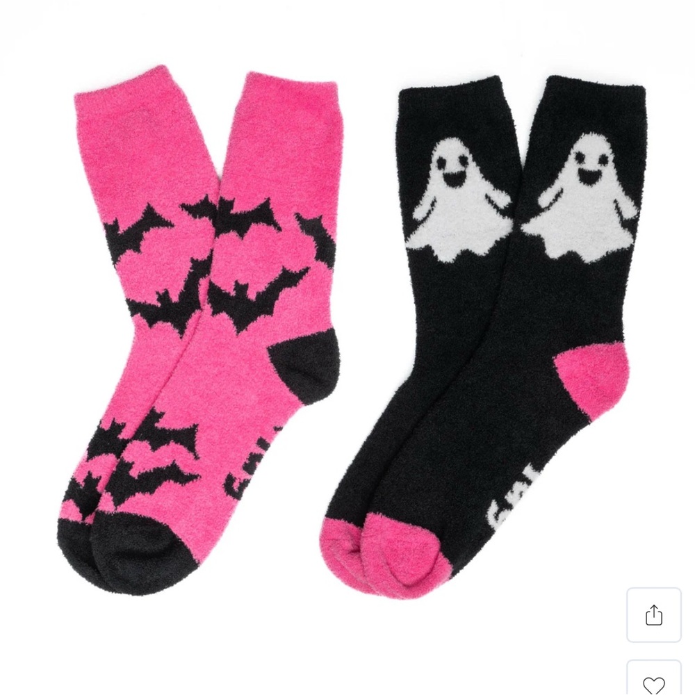 Lug Ghost & Bat Halloween Socks